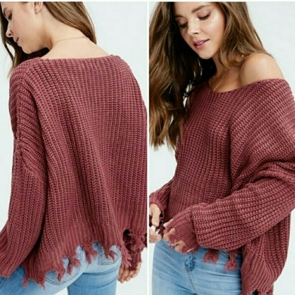 Sweaters - SOFT KNIT SWEATER SIZE S/M